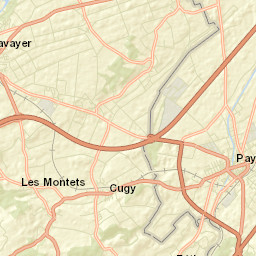 Broye District Street Map