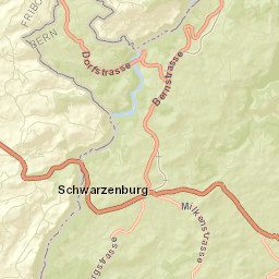 Heitenried Street Map