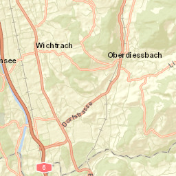 Oberdiessbach Street Map