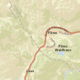 Flims Street Map