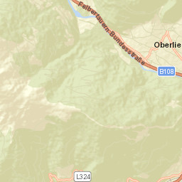 Oberlienz Street Map