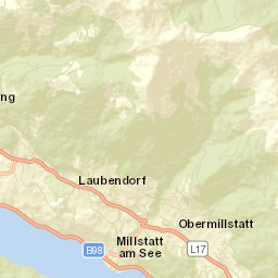 Millstatt Street Map