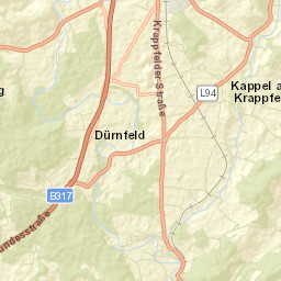 Kappel am Krappfeld Street Map
