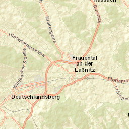 Deutschlandsberg Street Map