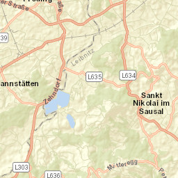 Sankt Nikolai im Sausal Street Map
