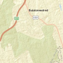 Siófoki Járás Street Map