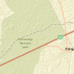 Fülöpszállás Street Map
