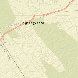Ágasegyháza Street Map
