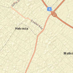 Helvécia Street Map
