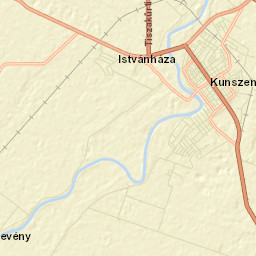 Kunszentmárton Street Map
