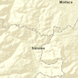 Comuna Sãcuieu Street Map