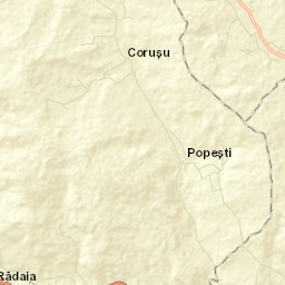 Comuna Baciu Street Map