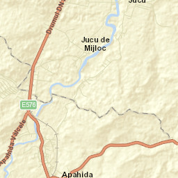 Comuna Jucu Street Map