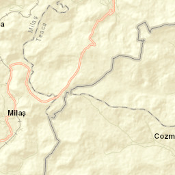 Comuna Milas Street Map
