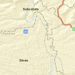 Comuna Remetea Street Map