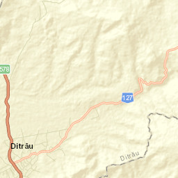 Comuna Ditrău Street Map