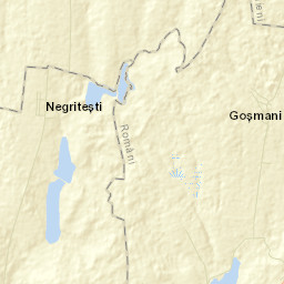 Comuna Români Street Map