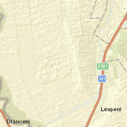 Drânceni Street Map