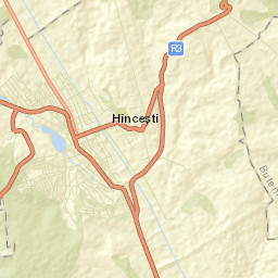 Hînceşti Street Map