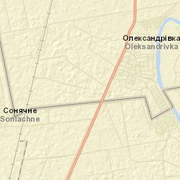 Oleksandrivka Street Map