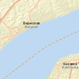 Beryslav Street Map