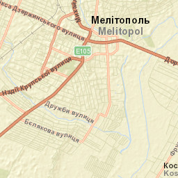 Melitopol Street Map