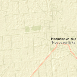 Novovasylivka Street Map