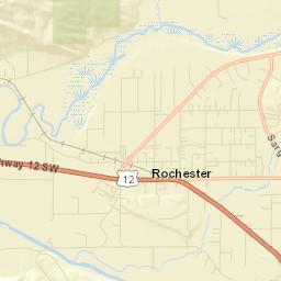 16601-16603 Littlerock Road Southwest, Rochester Street Map
