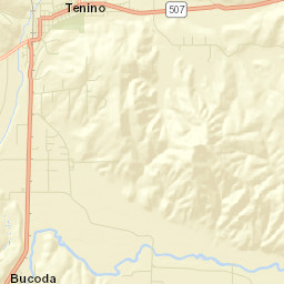 Tenino Street Map
