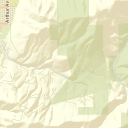 2301-2399 Arthur Avenue Missoula Street Map
