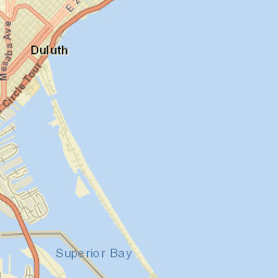 Duluth Street Map