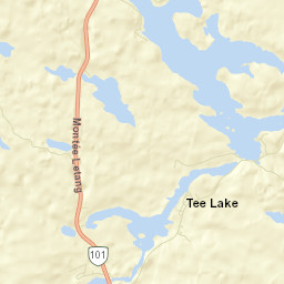 Notre-Dame-du-Lac Street Map