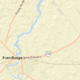 Pont-Rouge Street Map