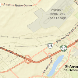 Saint-Augustin-de-Desmaures Street Map