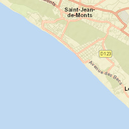 Saint-Jean-de-Monts Street Map