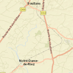 Soullans Street Map