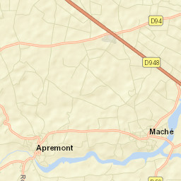 Apremont Street Map