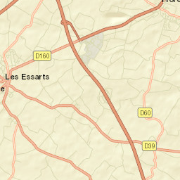 Les Essarts Street Map