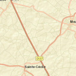 Mouchamps Street Map