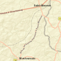 Saint-Mesmin Street Map