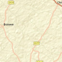 Chiché Street Map