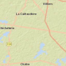 Vendœuvres Street Map