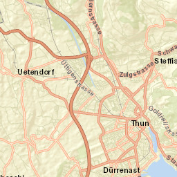 Steffisburg Street Map