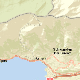 Brienz Street Map