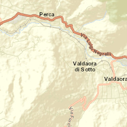 Valdaora di Mezzo Street Map