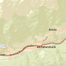 Anras Street Map