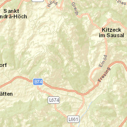 Kitzeck im Sausal Street Map