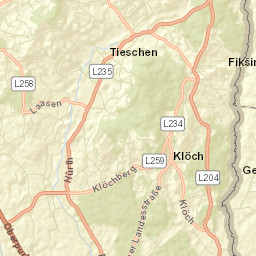 Klöch Street Map