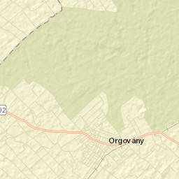 Orgovány Street Map