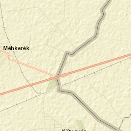 Méhkerék Street Map